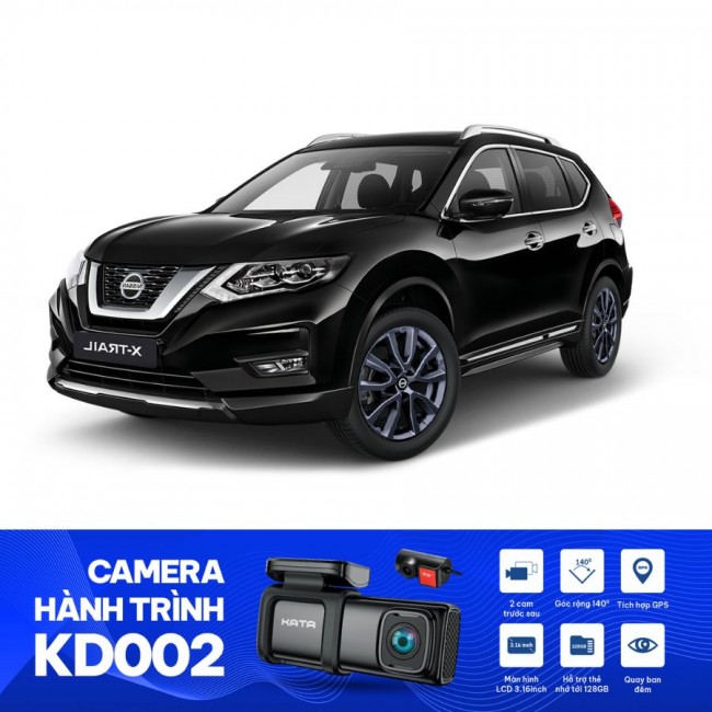 Lắp Đặt Camera Hành Trình Cho Nissan X-Trail 2021 - KATA KD002